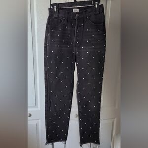 Society Black Polka Dot Women's Jeans